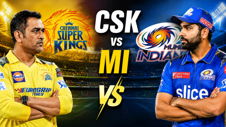 Chennai Super Kings vs Mumbai Indians
