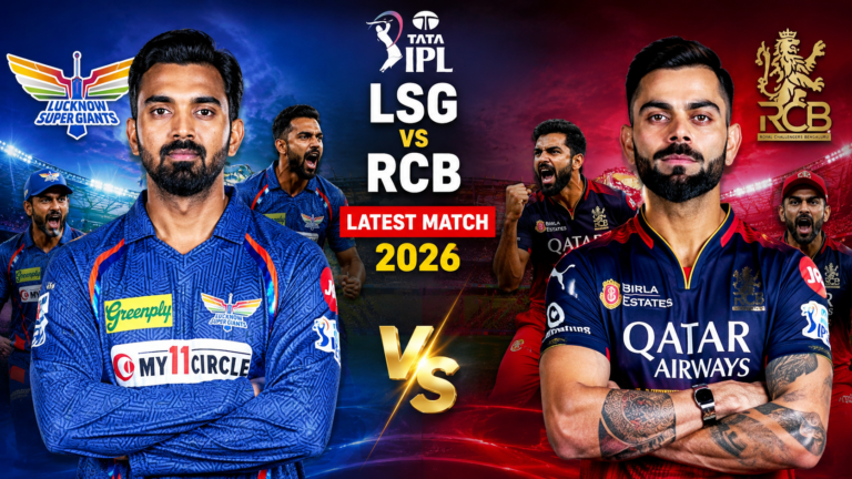 Lucknow Super Giants vs Royal Challengers Bengaluru Timeline
